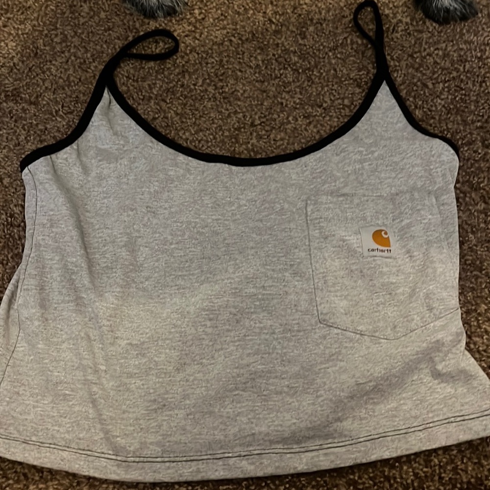 Carhartt cropped tank top